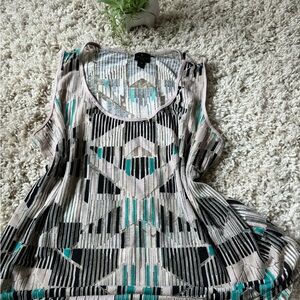 Super cute and casual Worthington breathable summer tank top shirt.